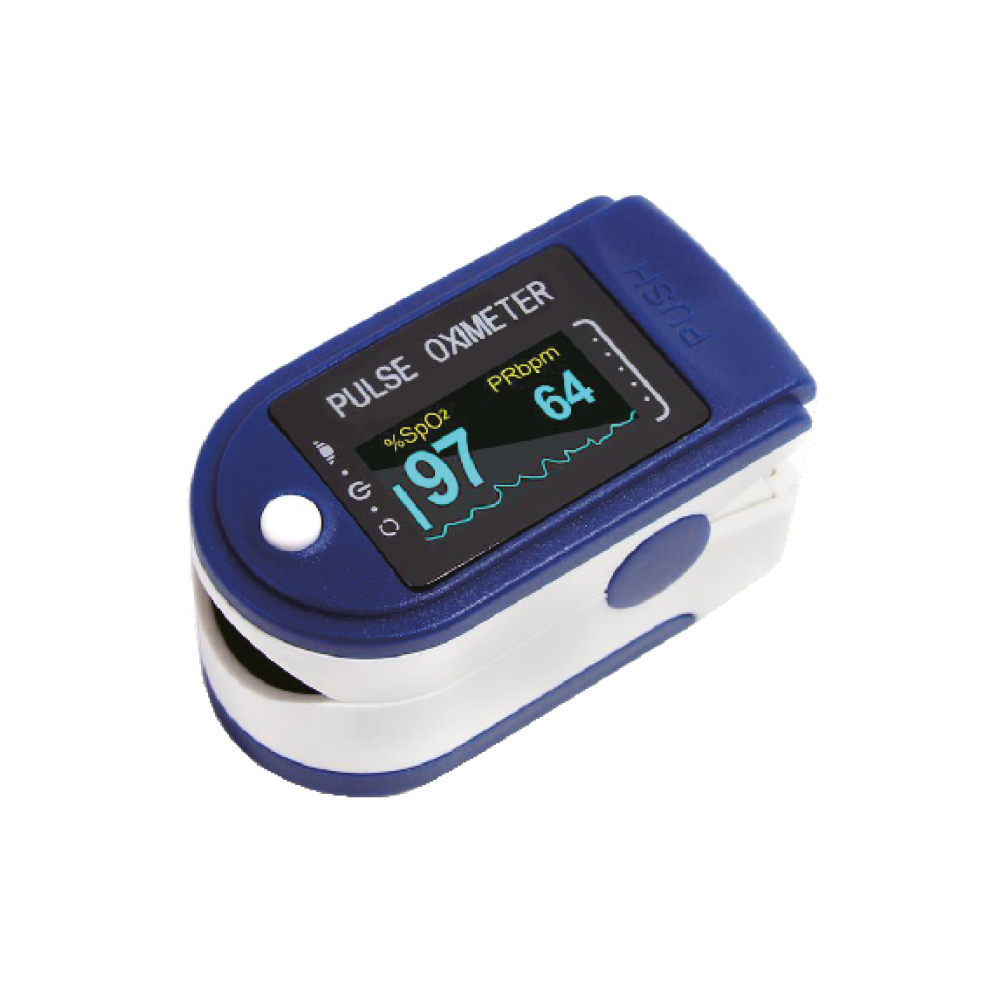 Oxymètre de pouls antichoc - mesure SpO2 et fréquence cardiaque