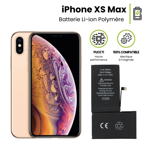Bateria Pila iPhone XS Max 3174mah Con Adhesivo A1921 A2101