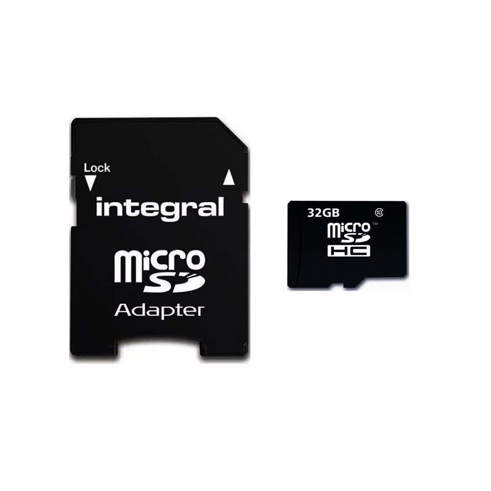 CARTES MICRO SD + ADAPTATEUR 32 GB