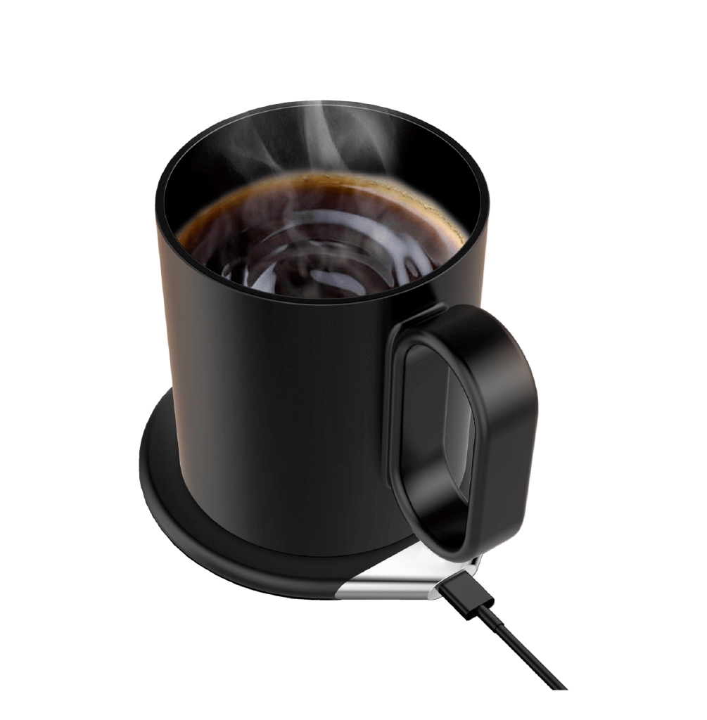 Chauffe-café avec tasse - Chauffe-café sans fil Chauffe-café
