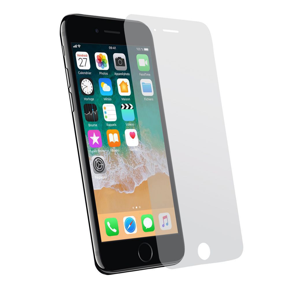 Protection d'ecran en verre trempe 3D Full Cover White pour iPhone 7